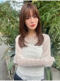 【ARTE表参道/青山】小顔レイヤー×シアベージュ×イルミナ