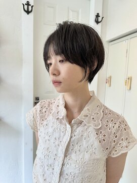 アデプト 綾瀬店(adept) 丸みマッシュショート 前髪あり