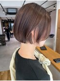 20代30代40代ショートボブ【イルミナカラー/縮毛矯正/髪質改善】