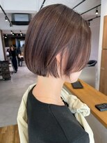 アカラ(acala)&nbsp;20代30代40代ショートボブ【イルミナカラー/縮毛矯正/髪質改善】