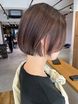 アカラ(acala) 20代30代40代ショートボブ【イルミナカラー/縮毛矯正/髪質改善】