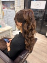 ジャムスタイリングハウス(JAM STYLING HOUSE) 【北新地ヘアセット】ハーフポニー