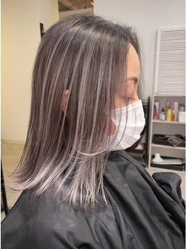 バンクスヘアー(BANK'S HAIR) 池袋　髪質改善　アンブレラカラー　コントラストハイライト