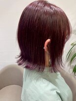 アッシュ 浦安店(Ash) 切りっぱなしボブストレートボブハイトーンカラー