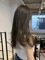 ヌープヘアーアイス(NUUP.hair ici)&nbsp;髪質改善で叶える艶アッシュグレー♪
