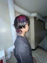 遊人セントラル(CENTRAL)&nbsp;ポイントカラー×メンズウルフ