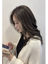 リオリス ヘア サロン(Rioris hair salon)&nbsp;コントラストハイライト／ロングレイヤー／グレージュ