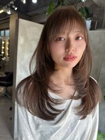 フラッグ ヘアー 天神西通り店(Flag HAIR)&nbsp;レイヤーカット髪質改善縮毛矯正酸性ストレート前髪カット