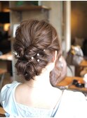 《Noele》くるりんぱ×ルーズ×ツイストアレンジ×ヘアセット