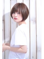 パティオンツー(PATIONN2)&nbsp;エアリーボブハイライトデザインカラー【切りっぱなしボブ】