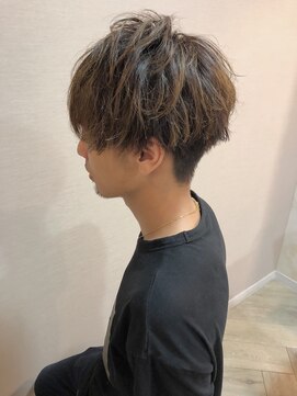 ジルバイジアン(JILL by GIEN) メンズカット 夏ショート 刈り上げ テクノ