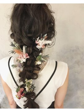 ヘアスタジオニコ(hair studio nico...) ロングの網おろし