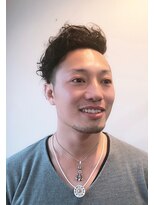 アミューズ(amuse)&nbsp;ツーブロックアシメスタイルｂｙカットハウスアン