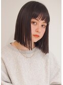 【lianca】ノースタイリングで束感×抜け感切りっぱなしボブ