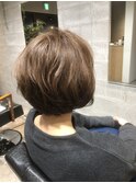 ボブ　ナチュラルワンカール　クリープパーマ