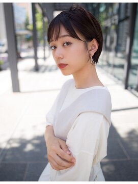 リル(Lilou) 【Lilou】大人ショートボブ、耳かけ、シースルー