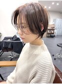 丸みハンサムショート