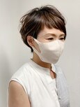 【LatelierContent yumi】ハイライトandローライト　丸ショート