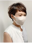 【LatelierContent yumi】ハイライトandローライト　丸ショート
