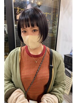 リテ(rite) 暗髪ミニボブ