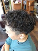 ショートスパイラルパーマ