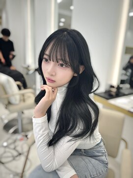 マウル 栄(MAEUL) レイヤーカット韓国ヘア