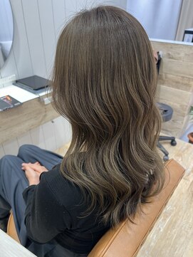 オリバイオハナ(Oli by ohana) ブリーチなし!オリーブベージュ