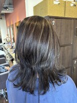 ジュジュル 稲毛本店(jujur)&nbsp;グレージュカラー/ボブウルフ/ココアベージュ