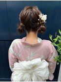 お祭りヘアセット