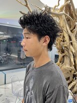 ゼスト 八王子店(ZEST)&nbsp;スパイキーショート/メンズショート/短髪パーマ【丸山武志】