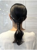 《Ami》編みおろしヘアセット/タイトスタイル/大宮/韓国