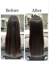 《岡山美髪縮毛矯正×髪質改善》前髪縮毛矯正／ストレートパーマ／髪質改善縮毛矯正