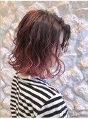 Moana【武蔵小杉】#バレイヤージュ#レッドブラウン#20代30代40代