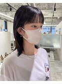 艶髪ボブ髪質改善ストレートワイドバング