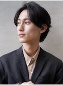 【GEEKS渋谷】黒髪/スーツ/シークレットパーマ/クールショート