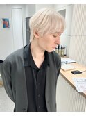 　ニュアンスパーマ/韓国マッシュ/スパイキーショート/渋谷 