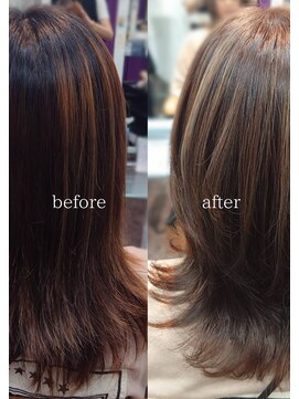 コアフールソレイユ(coiffeur SOLEIL) ハイライト