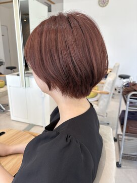 コト 福井大和田店(coto) 福井大和田ブリーチなしダブルカラーピンクカラーピンクブラウン