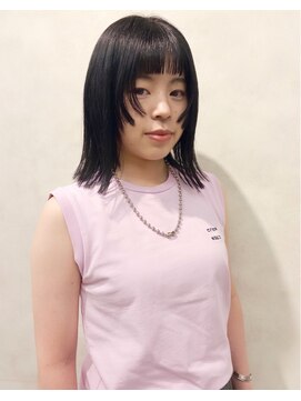 オンドバイサク(ondo by Saku) 透明感カラー/顔まわりカット/レイヤーカット／20代