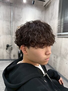 ビカムメンズヘアー 栄店(become men's hair) 波巻きスパイラルマッシュ栄