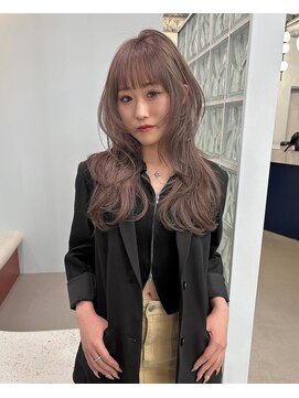 クリム(qulim) 色気レイヤー×ワンブリーチミルクティグレージュ