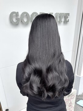 グッドライフヘアー(GOOD LIFE hair) 『暗めカラー× 黒髪× ダークグレー』