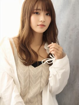 アース 市川店(HAIR & MAKE EARTH) 冬◎20代30代韓国風ロング×ブリーチなし暖色