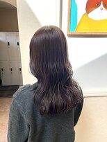 メルク(merc)&nbsp;ロング/グレージュ/ブリーチ無し/姫カット/宇都宮