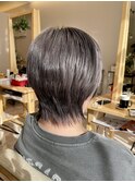 《HAIRZ》渡内美遥　ダブルカラー*。シルバー