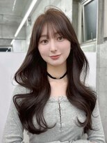 アイヴィ 表参道(IVY)&nbsp;ロングレイヤーワンホンレイヤーくびれロングショコラブラウン