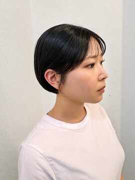 エン(en.) 耳かけショートボブ×丸みシルエット