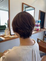 リアン 大森店(Rian)&nbsp;丸みショート×30代大人ナチュラルブラウン