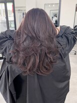 ウィリーベル 沖縄(WILLIE BELLE) 大人レイヤーカット/大人可愛い/ピンクグレージュ/韓国風ヘア