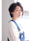 大人ショートボブ
